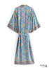 Vestido estilo kimono bohemio Charlee para mujer