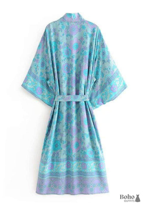 Women's Chic Clementine Boho Kimono Dress
