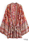Women’s Chic Folk Boho Kimono Dress