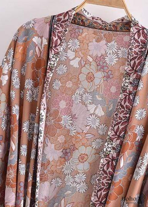 Women’s Chic Folk Boho Kimono Dress