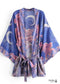 Women's Chic Galaxy Boho Kimono Dress