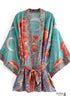 Women's Chic Galaxy Boho Kimono - Emerald Dress