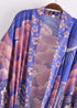 Women's Chic Galaxy Boho Kimono - Purple Dress