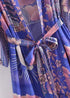 Women's Chic Galaxy Boho Kimono - Purple Dress