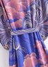 Women's Chic Galaxy Boho Kimono - Purple Dress