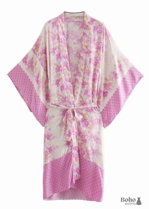 Women’s Chic Grace Boho Kimono Dress