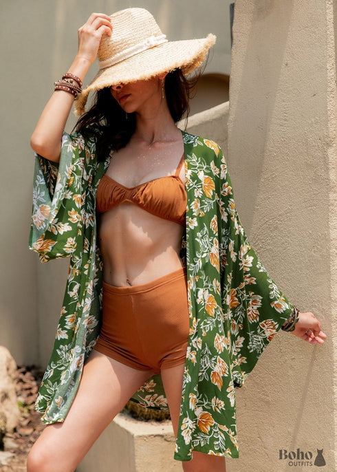 Women’s Chic Iesha Boho Kimono Dress