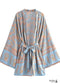 Women’s Chic Jendaya Boho Kimono - Short Dress