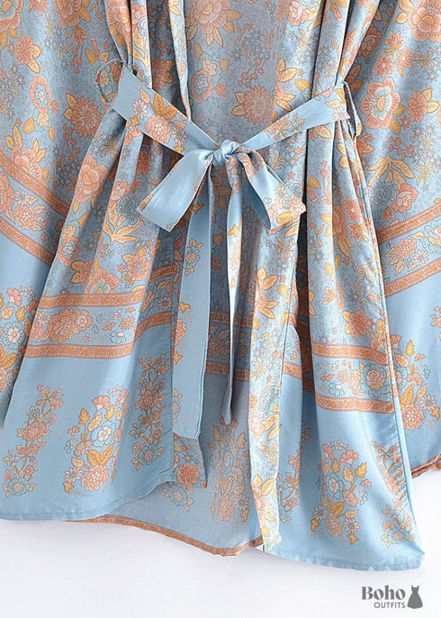 Women’s Chic Jendaya Boho Kimono - Short Dress