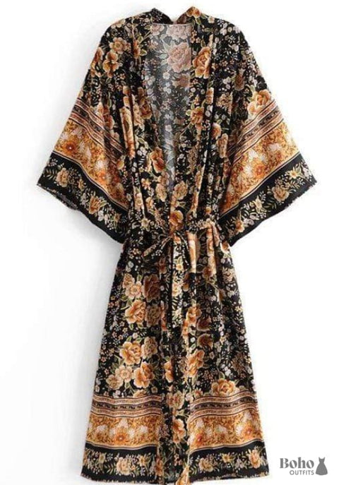 Women's Chic Klara Boho Kimono Dress