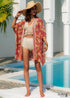 Women’s Chic Lena Boho Kimono Dress