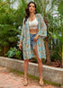 Women’s Chic Lotus Boho Kimono Dress