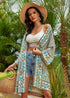 Women’s Chic Lotus Boho Kimono Dress