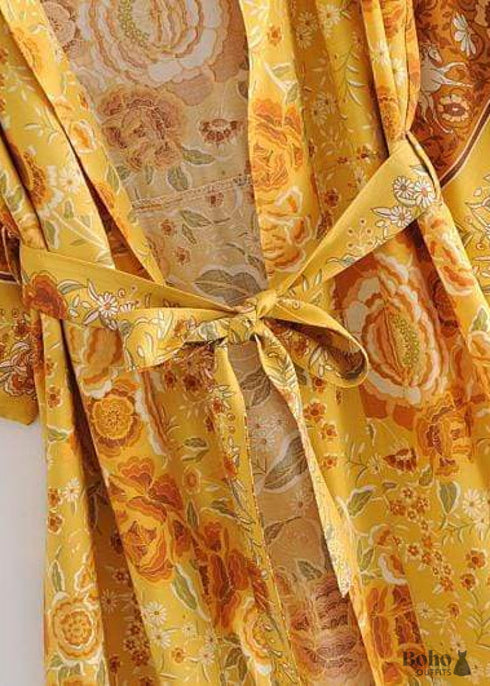 Vestido estilo kimono bohemio Luka para mujer