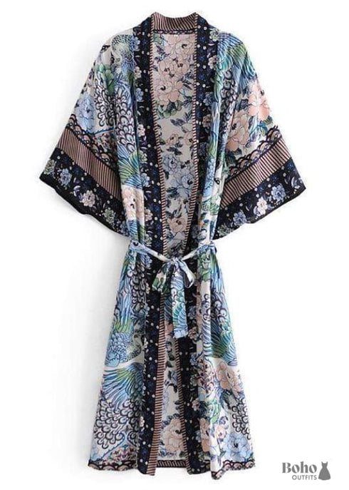 Women's Chic Malia Boho Kimono Dress