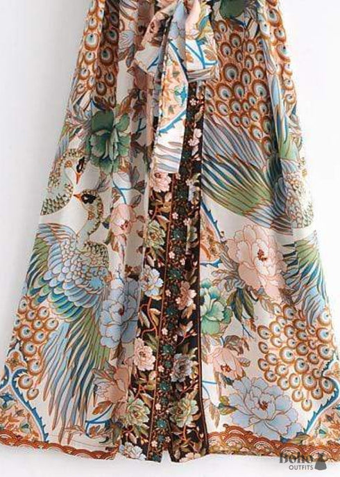 Women's Chic Malia Boho Kimono Dress