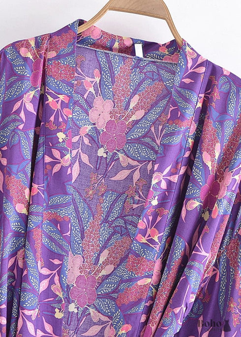 Women's Chic Maya Boho Kimono Dress