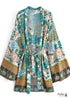 Women's Chic Mimosa Boho Kimono Dress