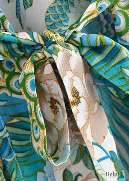 Women's Chic Mimosa Boho Kimono Dress