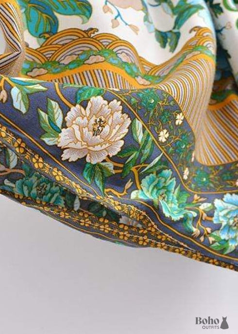 Women's Chic Mimosa Boho Kimono Dress