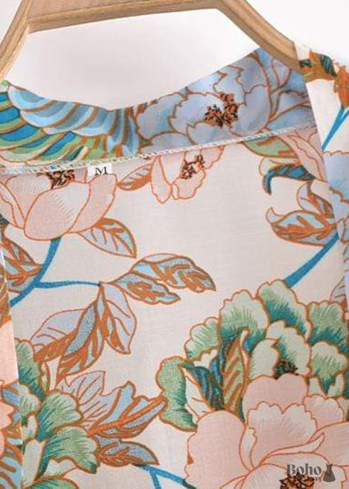 Women's Chic Mimosa Boho Kimono - Earth Dress