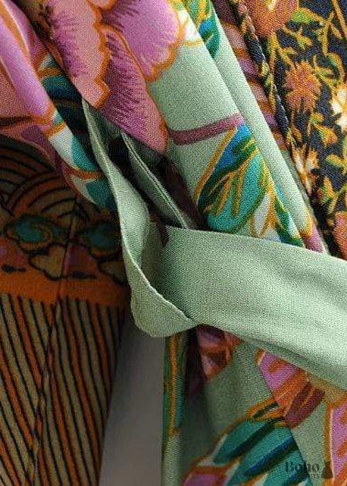 Women's Chic Paradise Boho Kimono Dress