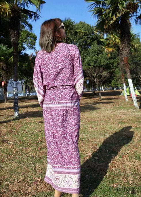 Women's Chic Patrova Boho Kimono Dress