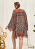 Women's Chic Plus Size Avenline Boho Kimono Dress