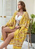 Women's Chic Plus Size Cosmo Boho Kimono Dress