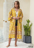 Women's Chic Plus Size Cosmo Boho Kimono Dress