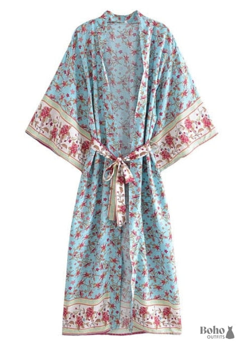 Women’s Chic Poppy Boho Kimono Dress