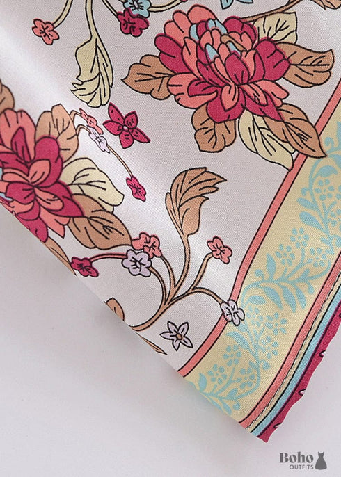 Women’s Chic Poppy Boho Kimono Dress