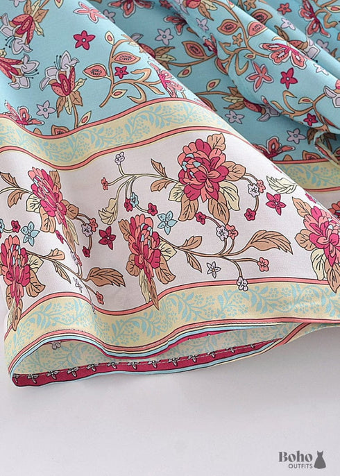 Women’s Chic Poppy Boho Kimono Dress