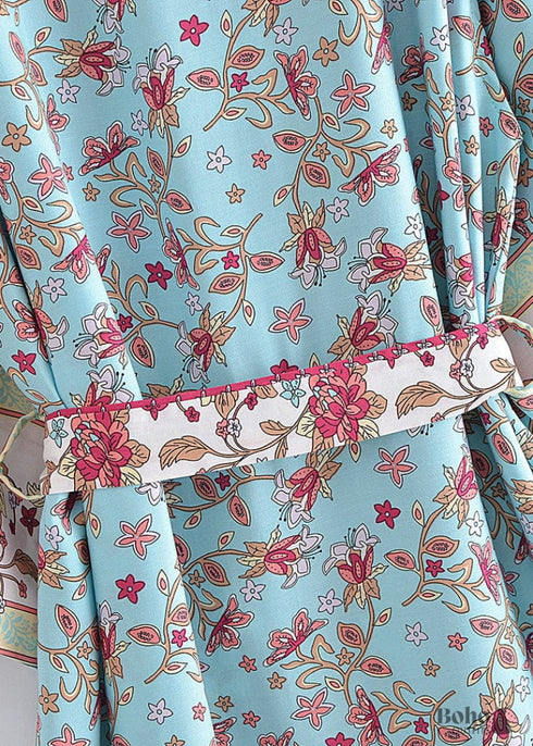 Women’s Chic Poppy Boho Kimono Dress