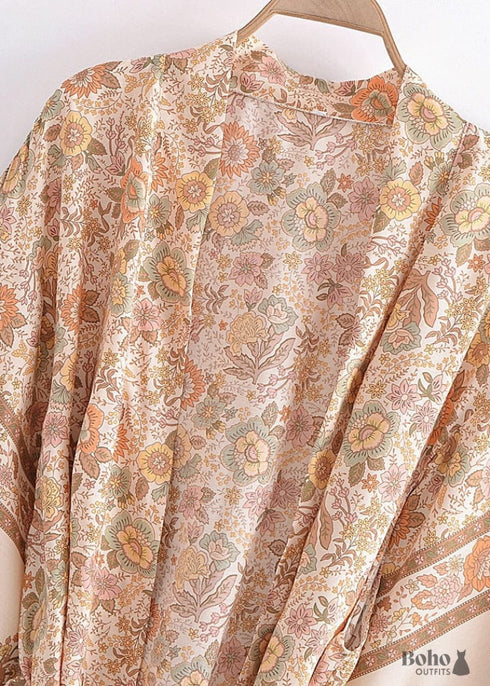 Women’s Chic Rumour Midi Boho Kimono Dress