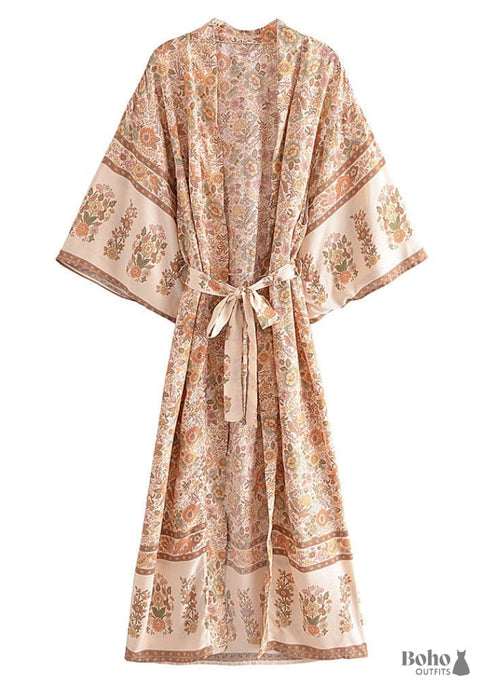 Women’s Chic Rumour Midi Boho Kimono Dress