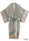 Women's Chic Sienna Boho Kimono - Blues Dress