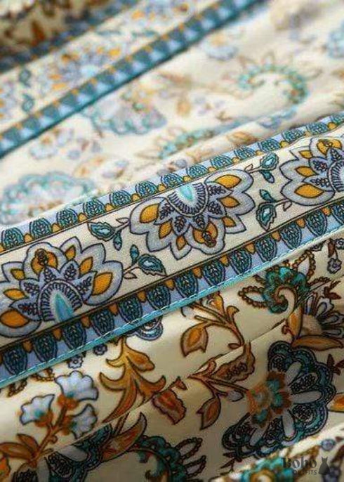 Women's Chic Sienna Boho Kimono - Blues Dress