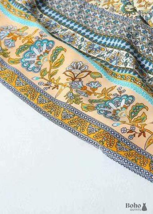 Women's Chic Sienna Boho Kimono - Blues Dress