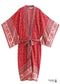 Women's Chic Sienna Boho Kimono - Red Dress