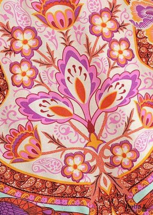 Women's Chic Stevie Cropped Boho Kimono Dress