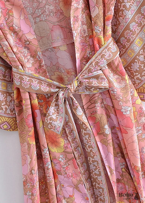 Women's Chic Sundance Boho Kimono Dress