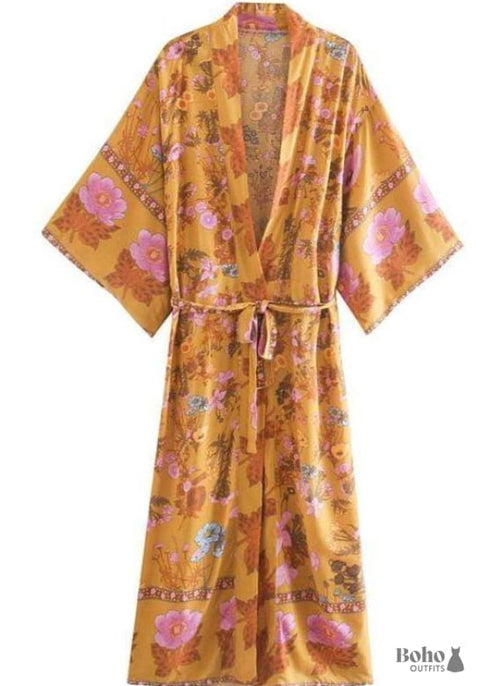Women’s Chic Tessy Boho Kimono Dress