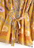 Women's Chic Violetta Boho Kimono - Yellow Dress