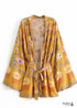 Women's Chic Violetta Boho Kimono - Yellow Dress