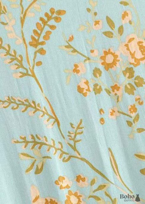 Women’s Chic Winona Belted Boho Kimono Dress