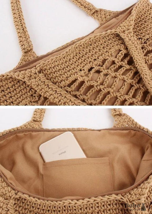 Woven Boho Bag Callie