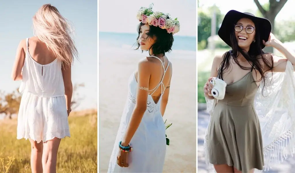 Best style for a boho chic look