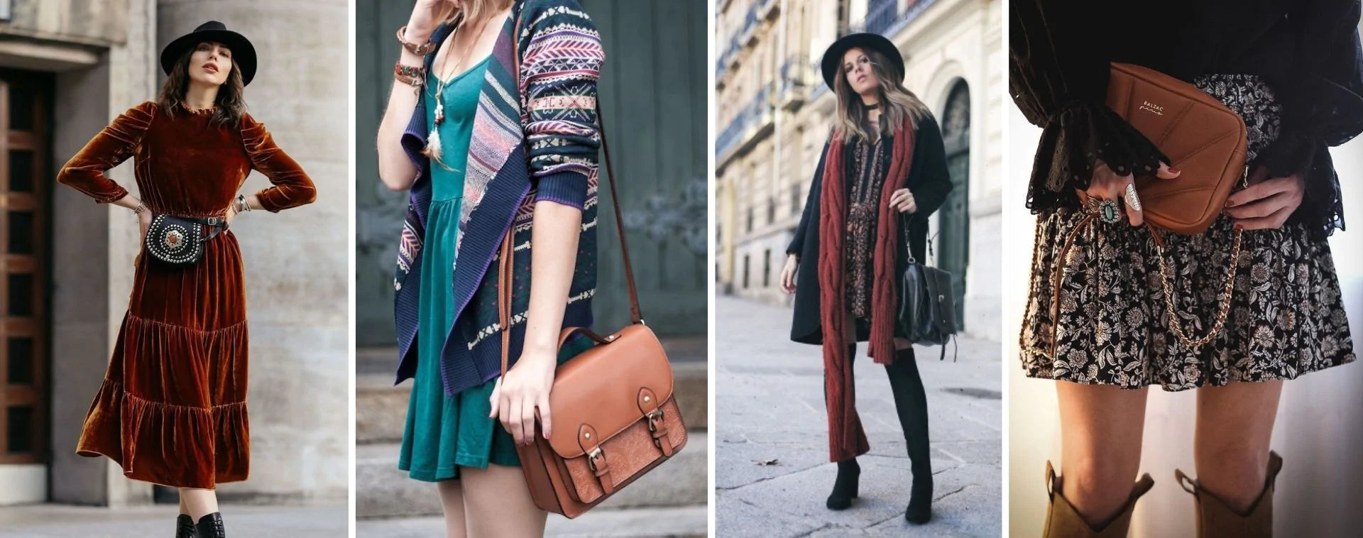 How to Wear Bohemian Dresses In Winter 