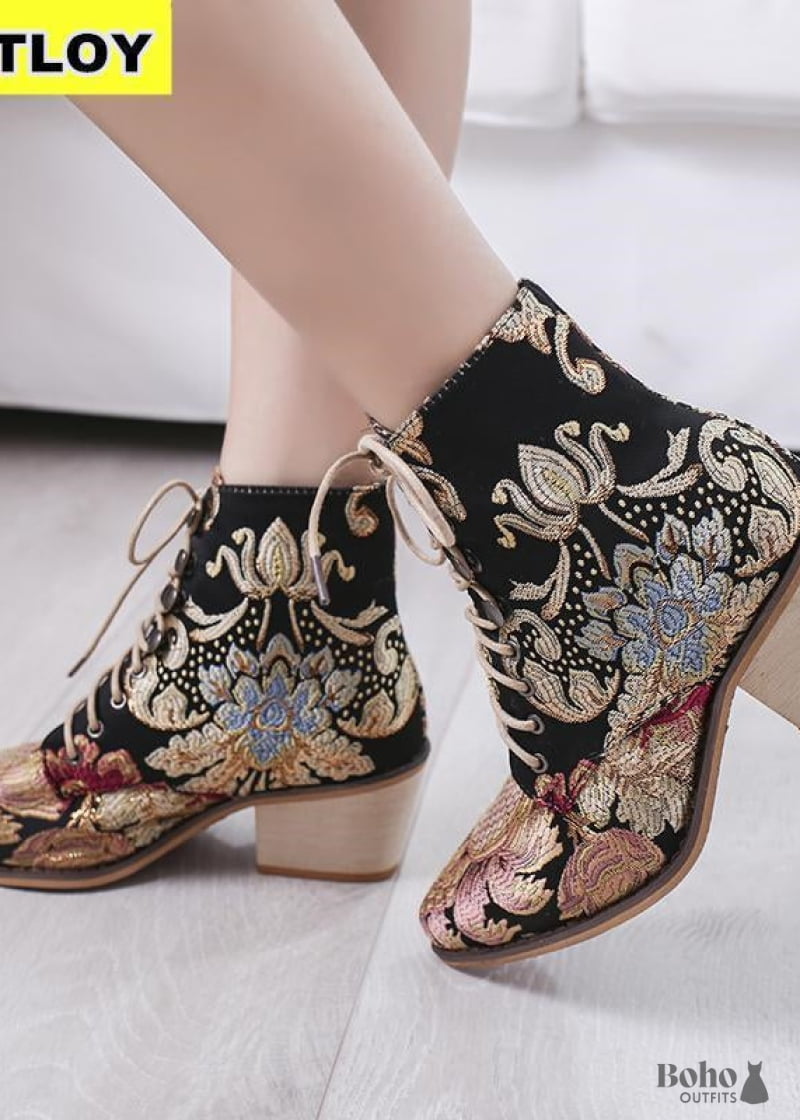Boho Boots for Women Boho Dress Official - Main Image